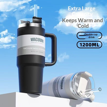 40oz Iced Coffee Tumbler 304 Stainless Steel Cup
