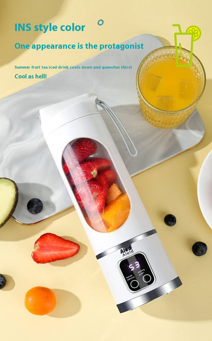 Portable USB Rechargeable Blender – High-End Ice Crushing Juicer for Home & Travel