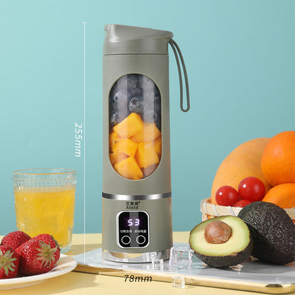 Portable USB Rechargeable Blender – High-End Ice Crushing Juicer for Home & Travel
