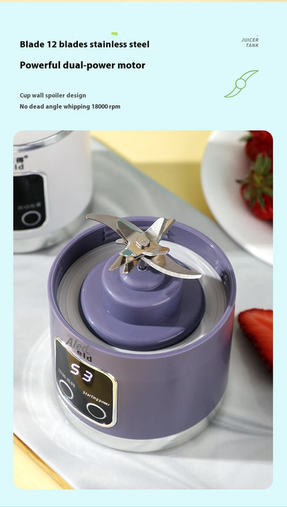 Portable USB Rechargeable Blender – High-End Ice Crushing Juicer for Home & Travel