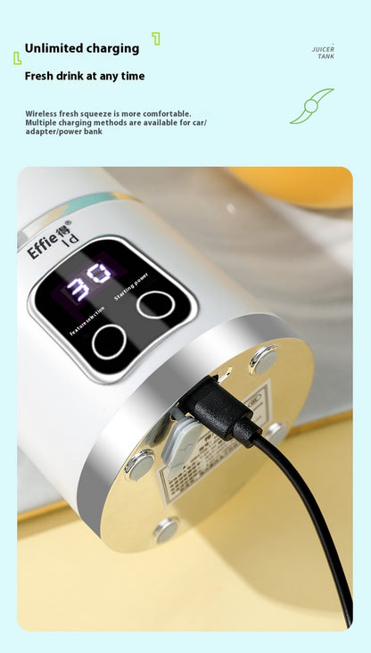 Portable USB Rechargeable Blender – High-End Ice Crushing Juicer for Home & Travel