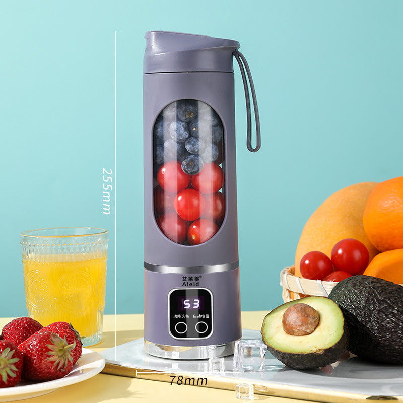 Portable USB Rechargeable Blender – High-End Ice Crushing Juicer for Home & Travel