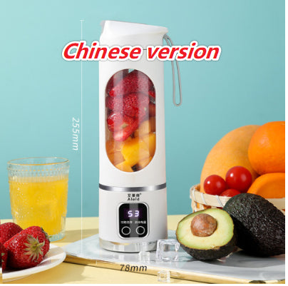 Portable USB Rechargeable Blender – High-End Ice Crushing Juicer for Home & Travel
